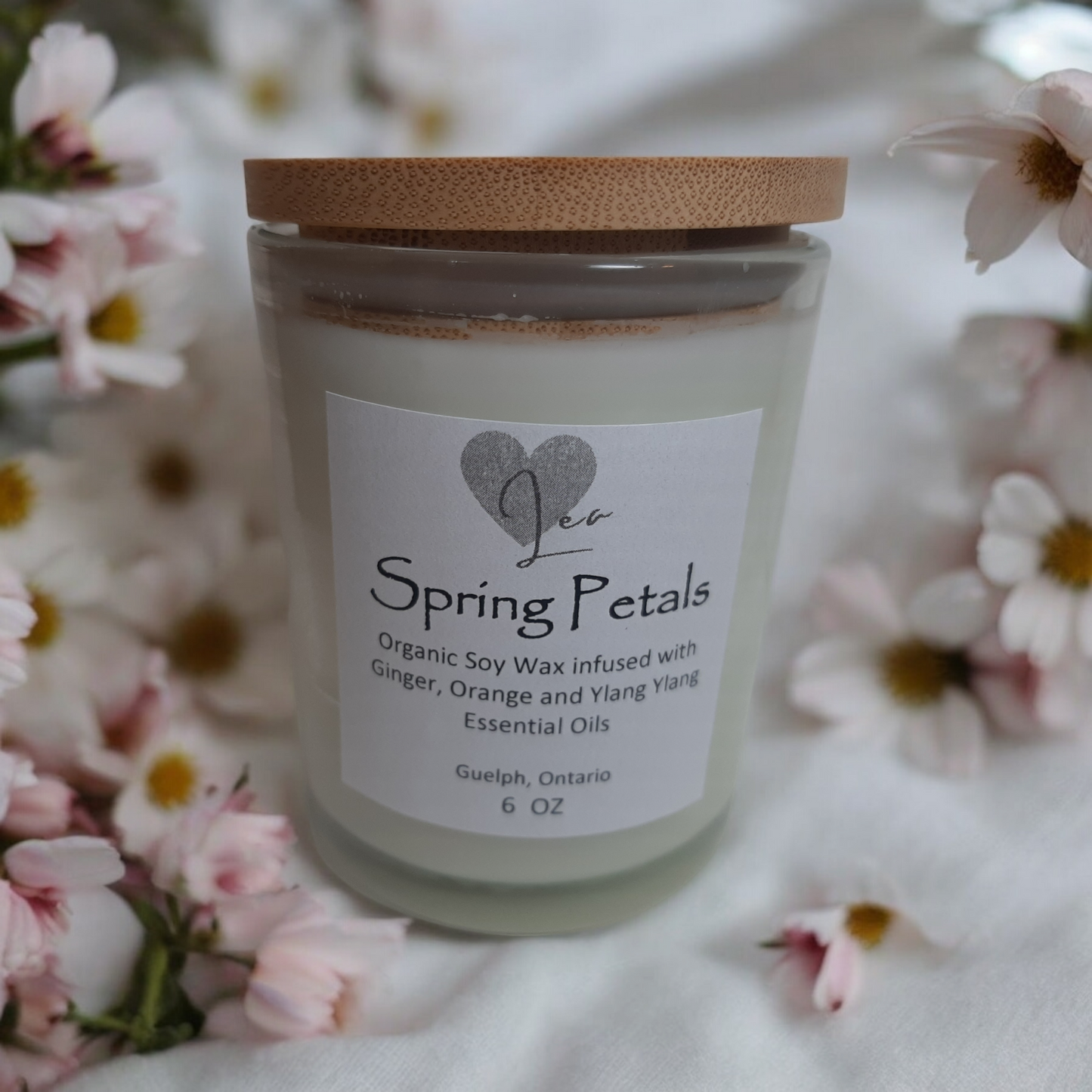 Essential Candles - Spring Petals Blend 6oz Jar