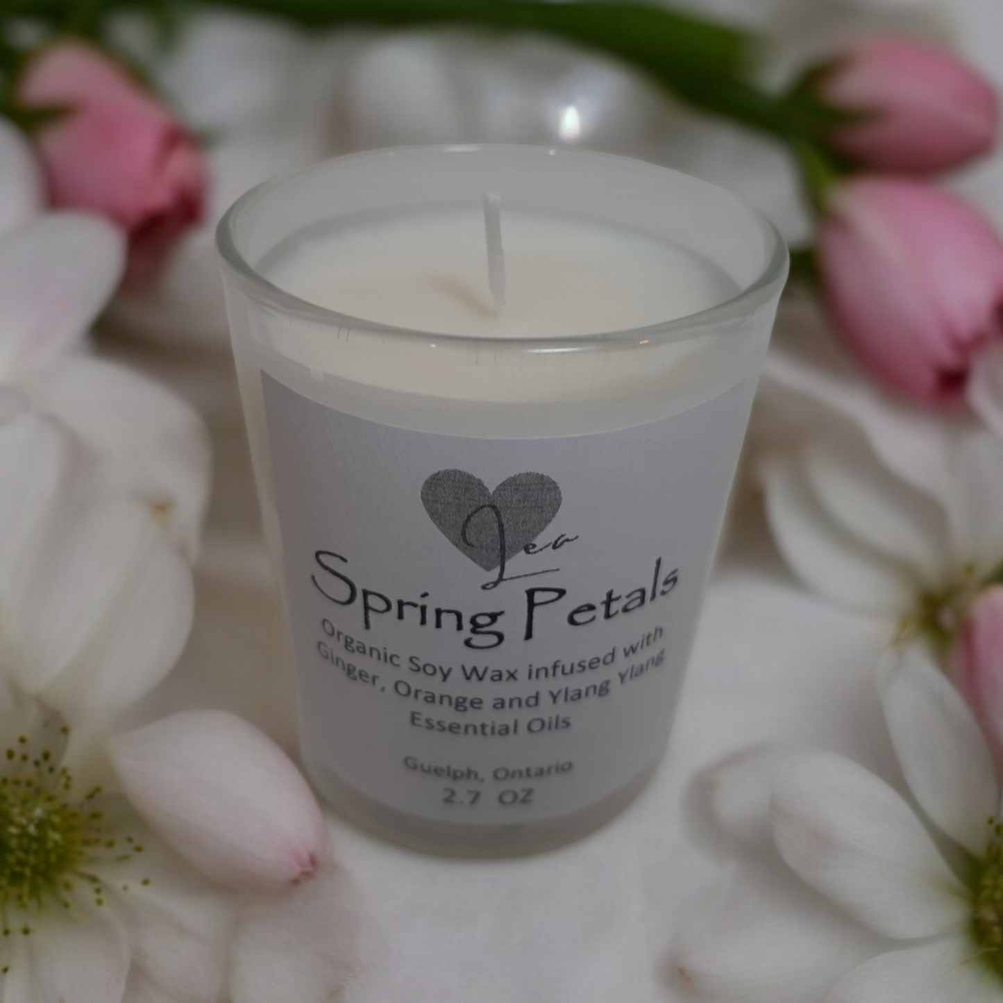 Essential Candles - Spring Petals Blend 6oz Jar